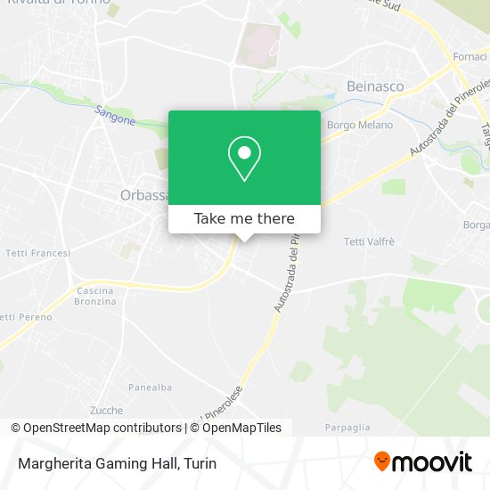 Margherita Gaming Hall map