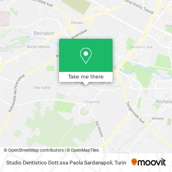 Studio Dentistico Dott.ssa Paola Sardanapoli map