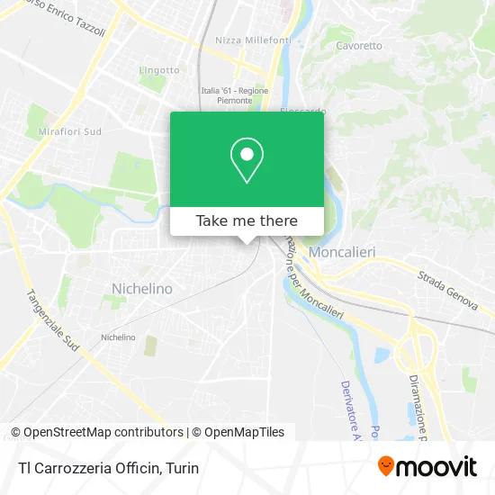 Tl Carrozzeria Officin map