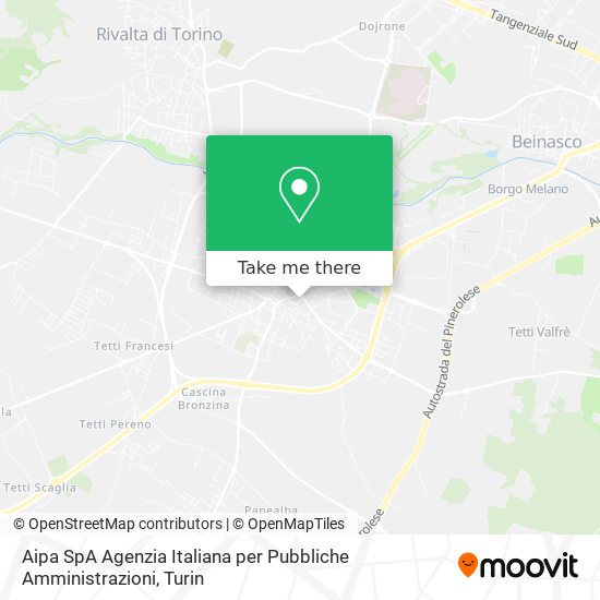Aipa SpA Agenzia Italiana per Pubbliche Amministrazioni map