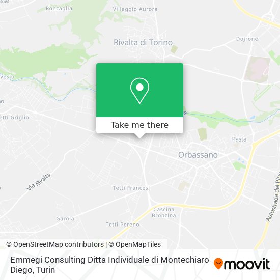 Emmegi Consulting Ditta Individuale di Montechiaro Diego map