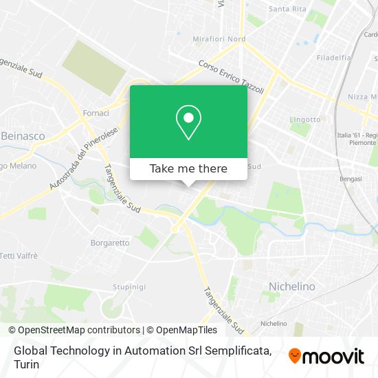 Global Technology in Automation Srl Semplificata map