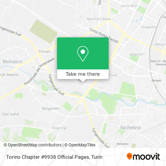 Torino Chapter #9938 Official Pages map