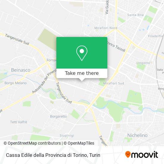 Cassa Edile della Provincia di Torino map