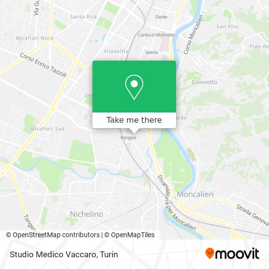 Studio Medico Vaccaro map