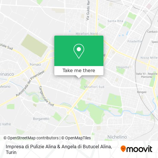 Impresa di Pulizie Alina & Angela di Butucel Alina map