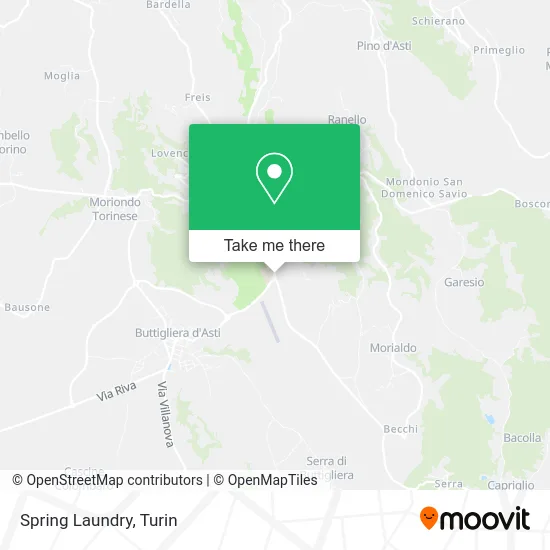 Primavera Laundry map