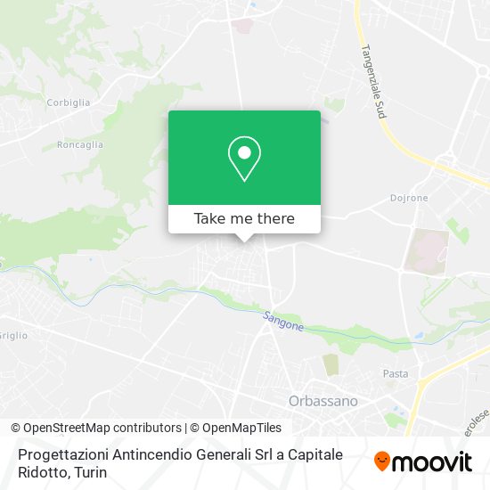 Progettazioni Antincendio Generali Srl a Capitale Ridotto map