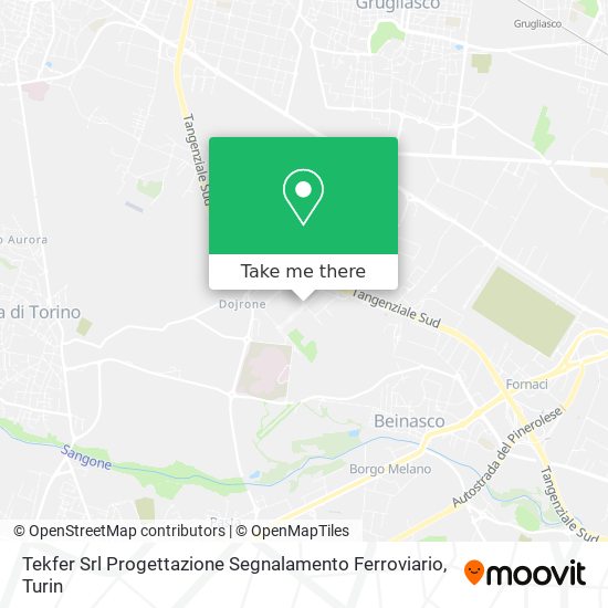 Tekfer Srl Progettazione Segnalamento Ferroviario map