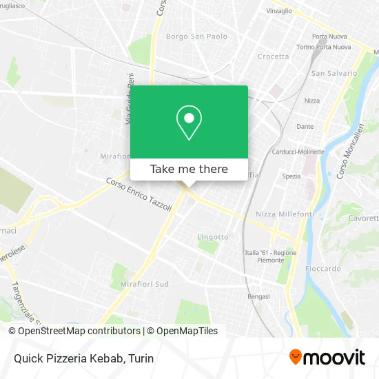 Quick Pizzeria Kebab map