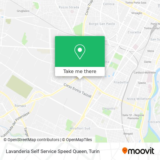 Lavanderia Self Service Speed Queen map