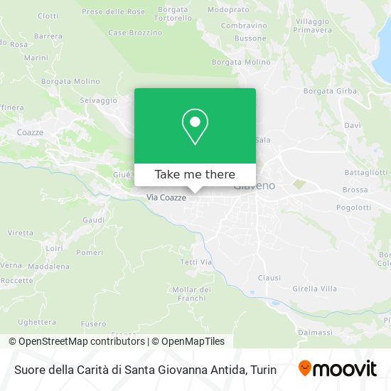Suore della Carità di Santa Giovanna Antida map