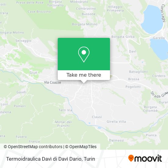 Termoidraulica Davì di Davì Dario map