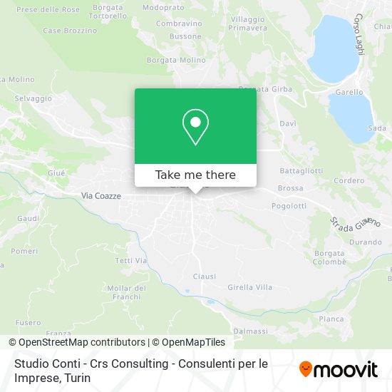 Studio Conti - Crs Consulting - Consulenti per le Imprese map