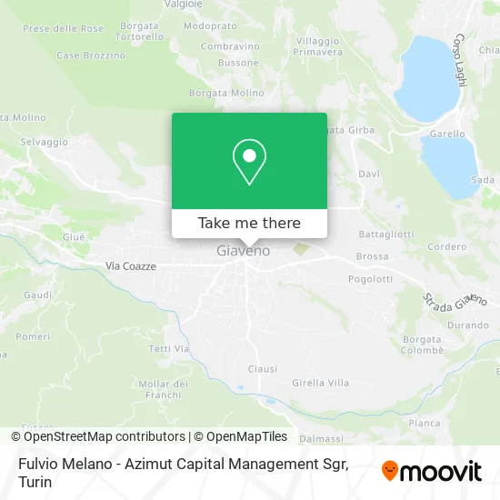 Fulvio Melano - Azimut Capital Management Sgr map