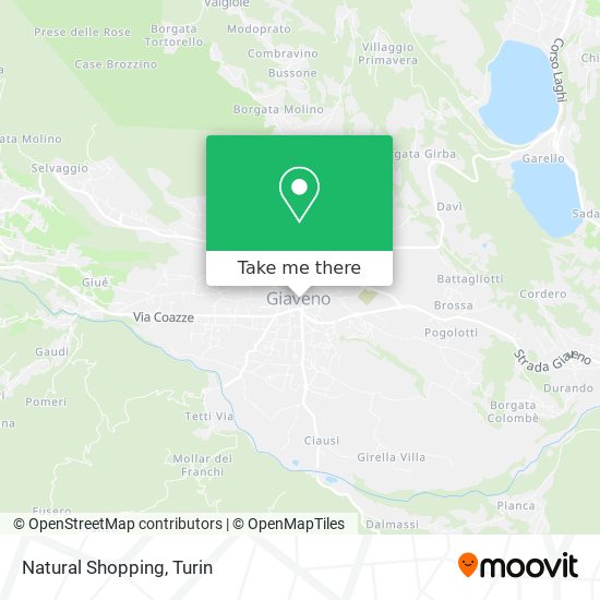 Natural Shopping map