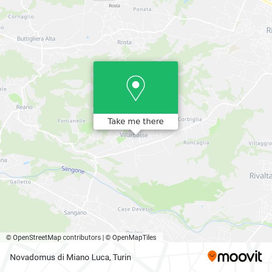 Novadomus di Miano Luca map