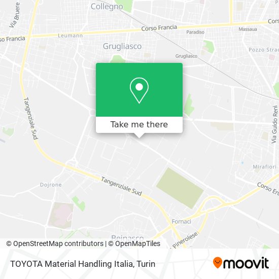 TOYOTA Material Handling Italia map