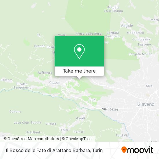 Il Bosco delle Fate di Arattano Barbara map