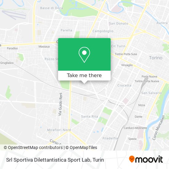 Srl Sportiva Dilettantistica Sport Lab map