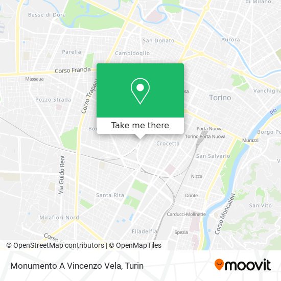 Monumento A Vincenzo Vela map