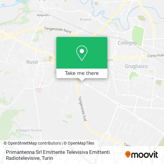 Primantenna Srl Emittente Televisiva Emittenti Radiotelevisive map