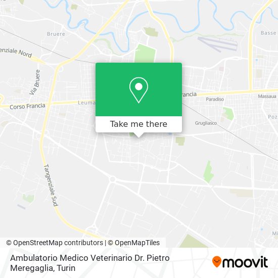 Ambulatorio Medico Veterinario Dr. Pietro Meregaglia map