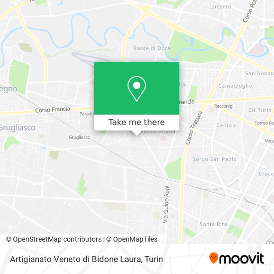 Artigianato Veneto di Bidone Laura map