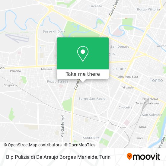 Bip Pulizia di De Araujo Borges Marleide map