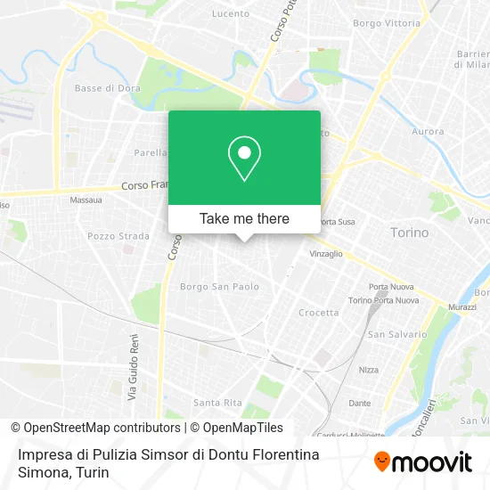 Impresa di Pulizia Simsor di Dontu Florentina Simona map