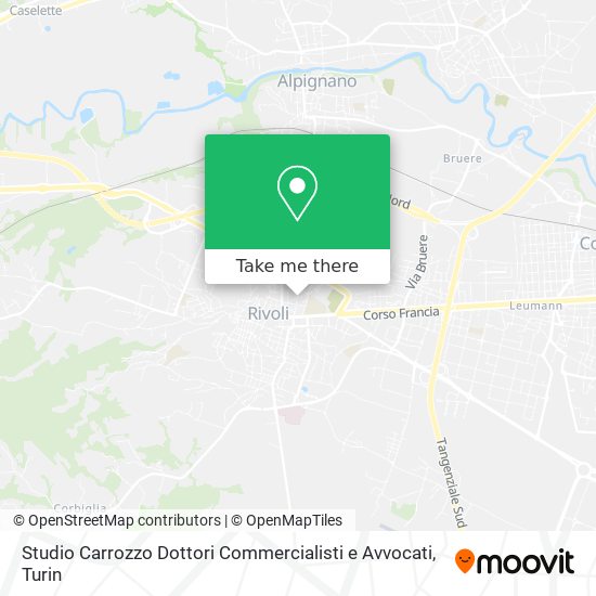 Studio Carrozzo Dottori Commercialisti e Avvocati map