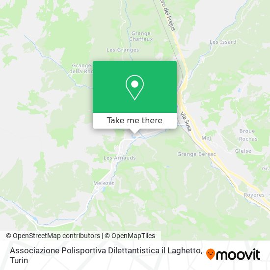 Associazione Polisportiva Dilettantistica il Laghetto map
