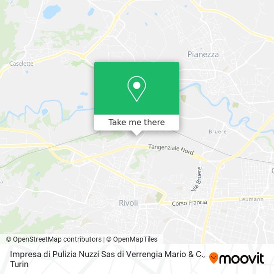 Impresa di Pulizia Nuzzi Sas di Verrengia Mario & C. map