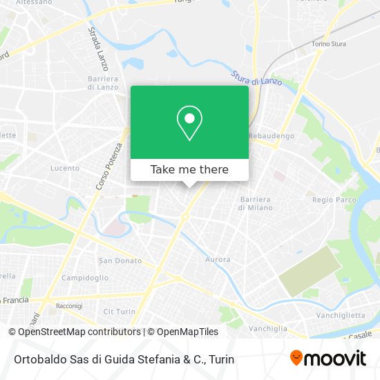 Ortobaldo Sas di Guida Stefania & C. map