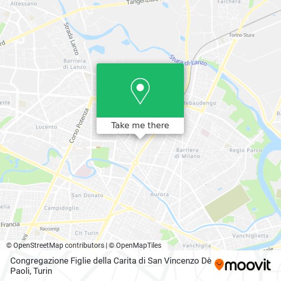 Congregazione Figlie della Carita di San Vincenzo Dè Paoli map