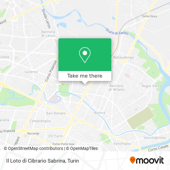 Il Loto di Cibrario Sabrina map
