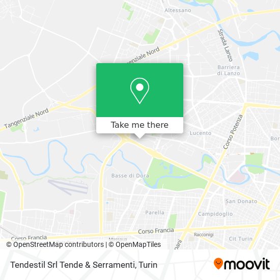 Tendestil Srl Tende & Serramenti map