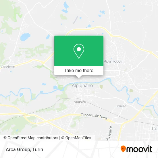 Arca Group map