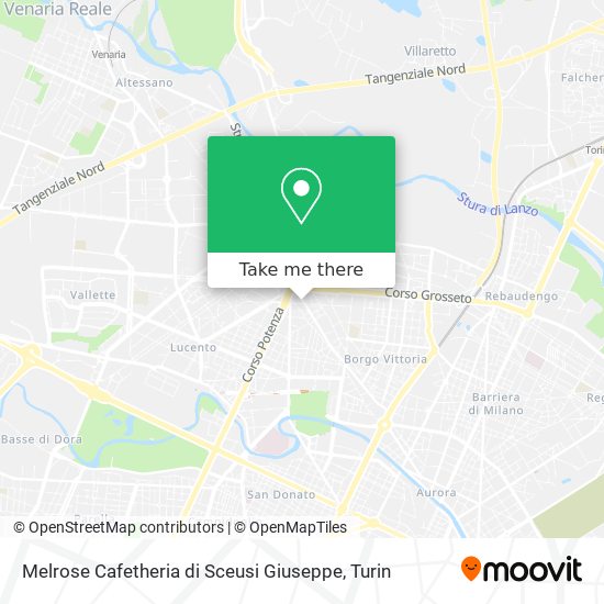 Melrose Cafetheria di Sceusi Giuseppe map