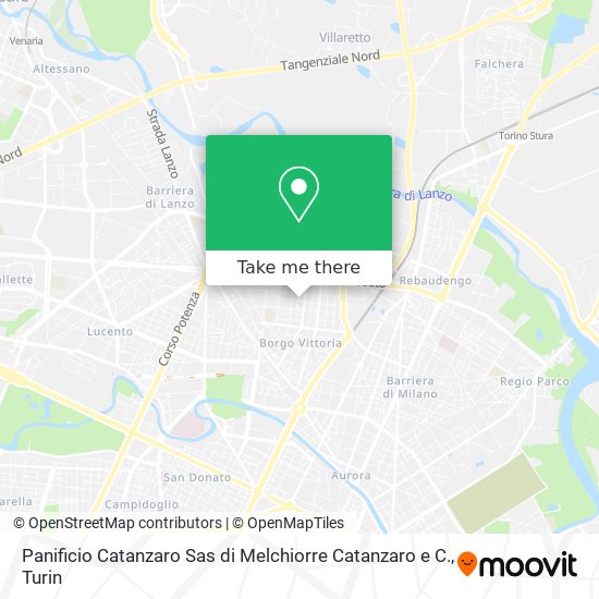 Panificio Catanzaro Sas di Melchiorre Catanzaro e C. map