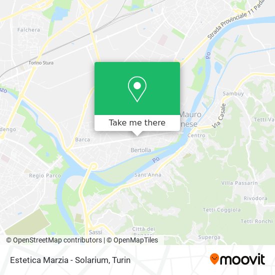 Estetica Marzia - Solarium map