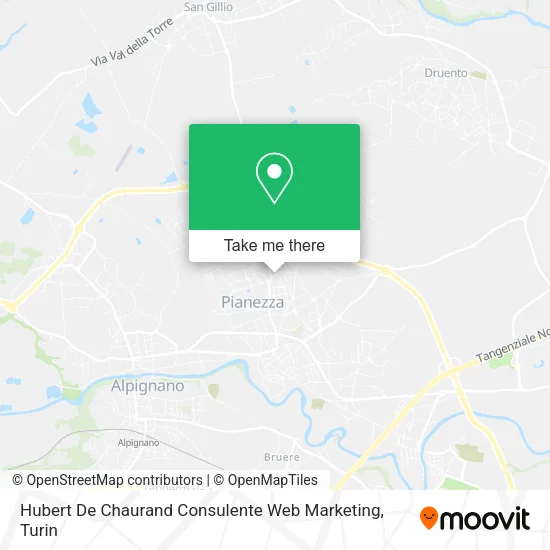 Hubert De Chaurand Web Marketing Consultant map
