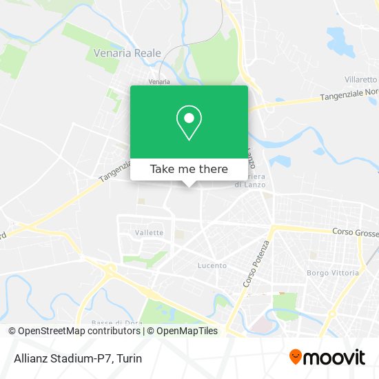 Allianz Stadium-P7 map