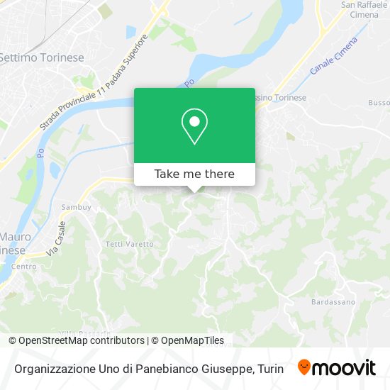 Organizzazione Uno di Panebianco Giuseppe map