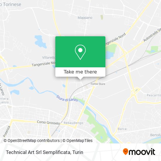 Technical Art Srl Semplificata map