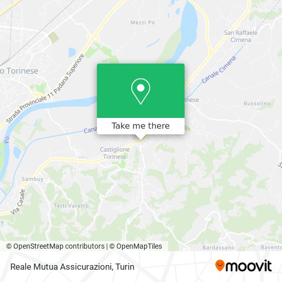 Reale Mutua Assicurazioni map