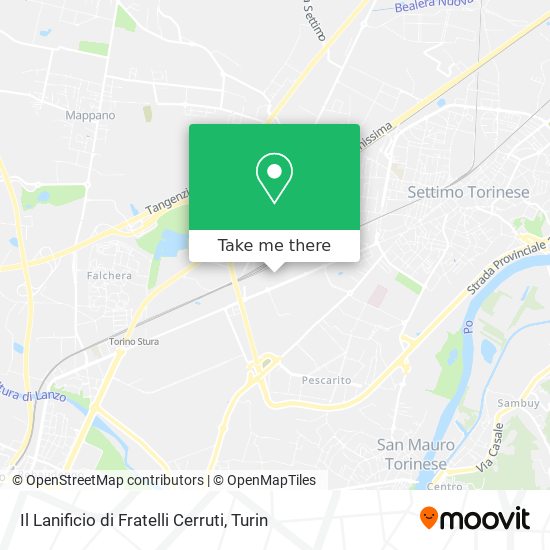 Il Lanificio di Fratelli Cerruti map