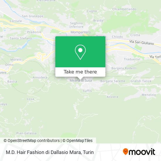 M.D. Hair Fashion di Dallasio Mara map