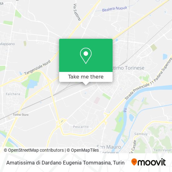 Amatissima di Dardano Eugenia Tommasina map