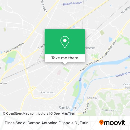 Pinca Snc di Campo Antonino Filippo e C. map